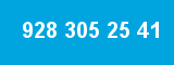 928 305 25 41